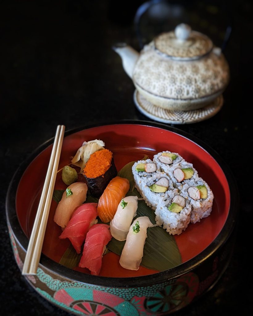 Japanese food at Narita